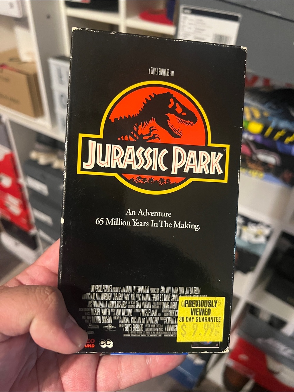 Jurassic Park VHS